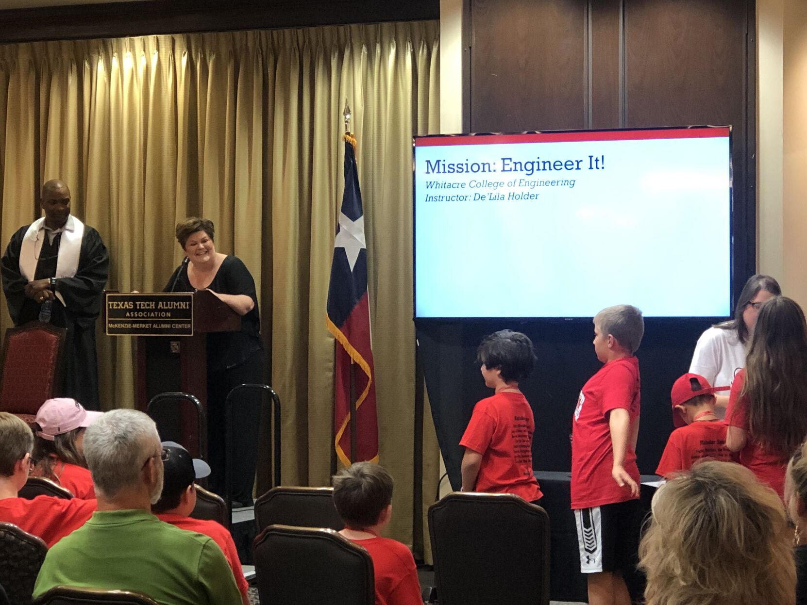 Tech alumni grandchildren graduate in summer camp